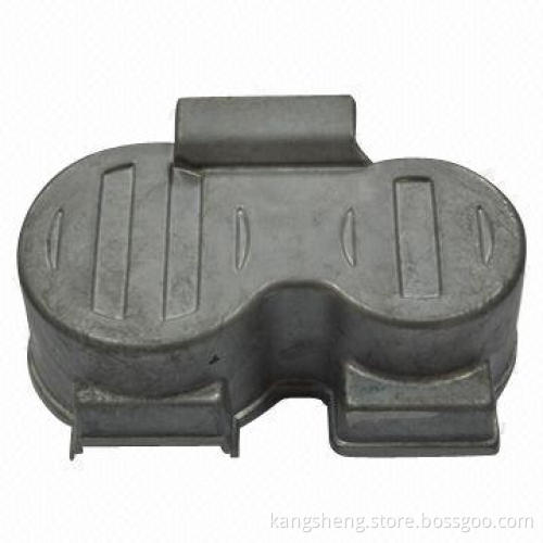 Die Casting Gear Box Cover, CNC-machining, Sand-blasted, Made of ADC12 and A380